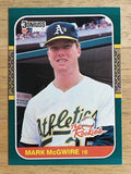 1987 Donruss Rookies #1 Mark McGwire