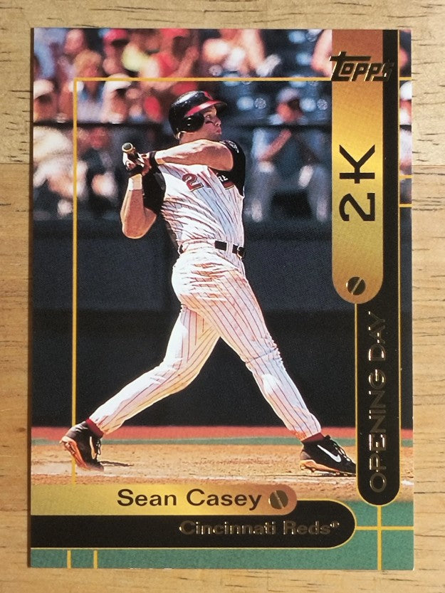 2000 Opening Day 2K #4 Sean Casey TOPPS