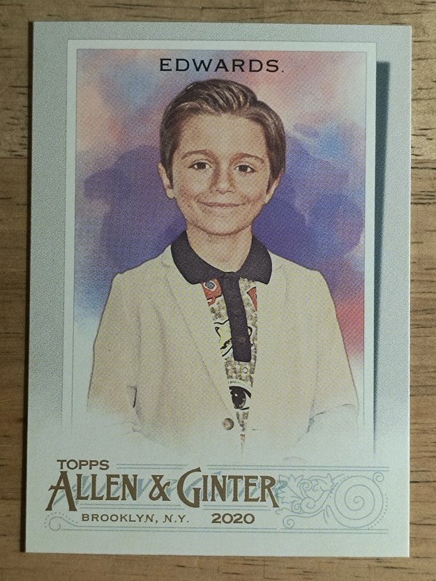 2020 Topps Allen and Ginter #284 Julian Edwards