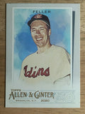 2020 Topps Allen and Ginter #330 Bob Feller SP