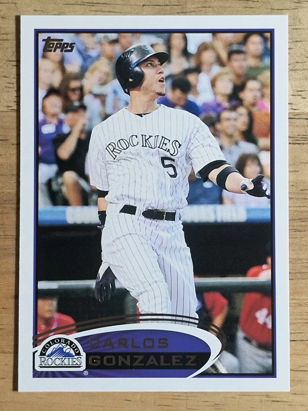 2012 Topps #373 Carlos Gonzalez