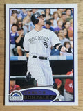 2012 Topps #373 Carlos Gonzalez