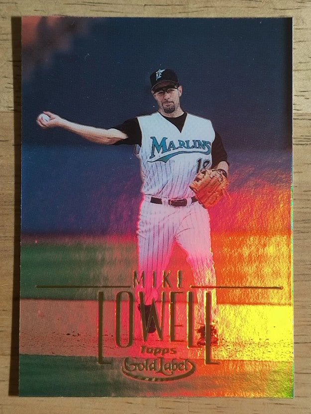 2002 Topps Gold Label #182 Mike Lowell