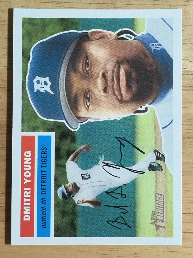 2005 Topps Heritage #330 Dmitri Young