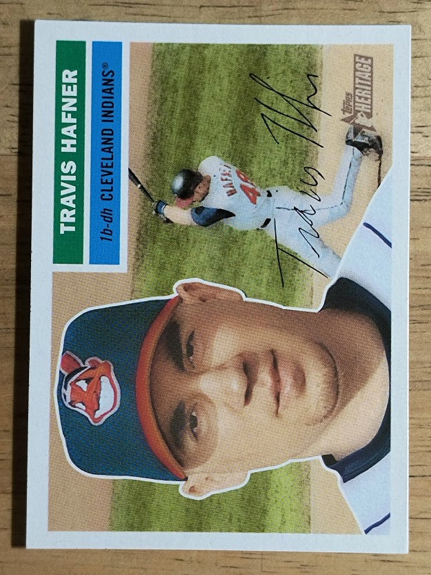 2005 Topps Heritage #328 Travis Hafner