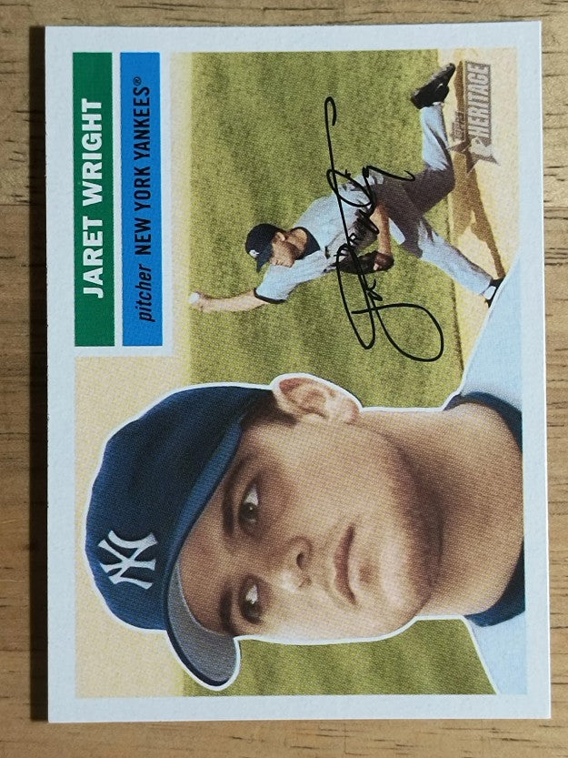 2005 Topps Heritage #325 Jaret Wright