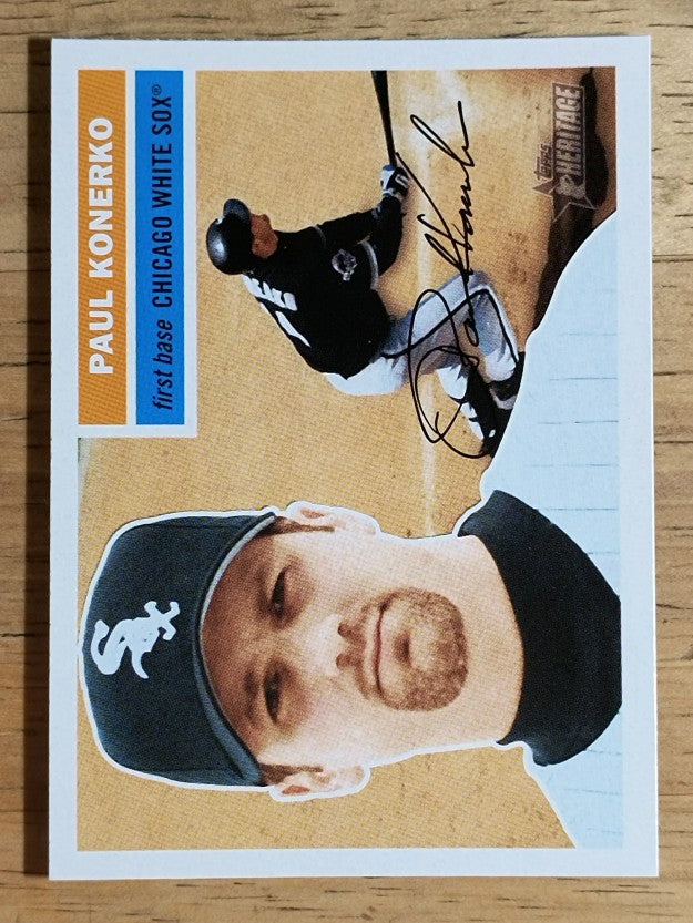 2005 Topps Heritage #322 Paul Konerko