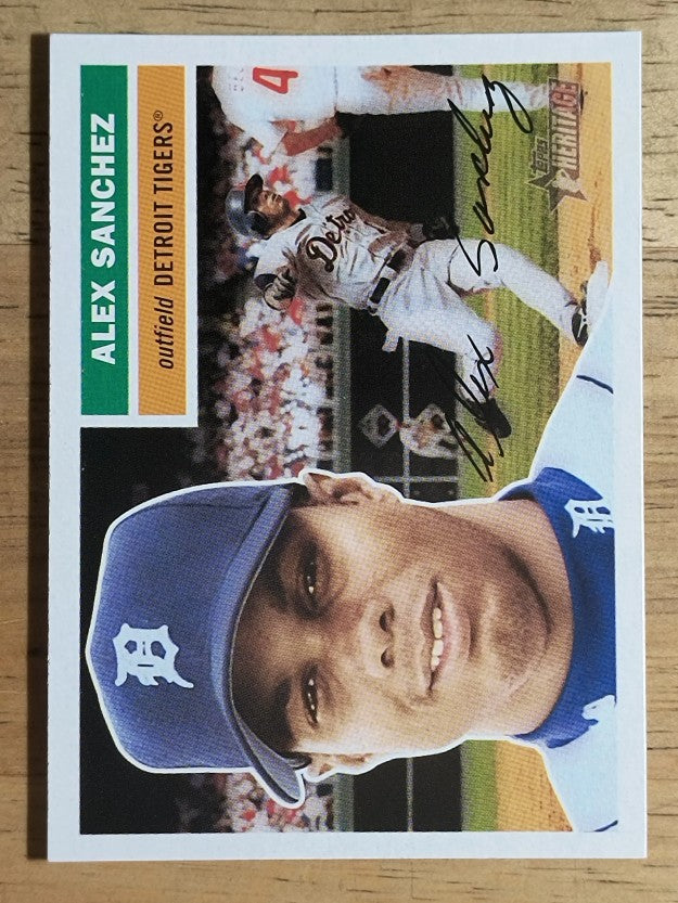 2005 Topps Heritage #316 Alex Sanchez
