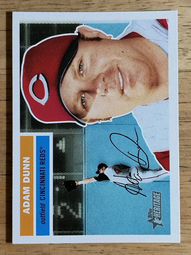 2005 Topps Heritage #57 Adam Dunn
