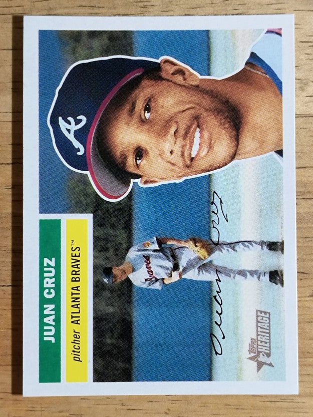 2005 Topps Heritage #53 Juan Cruz
