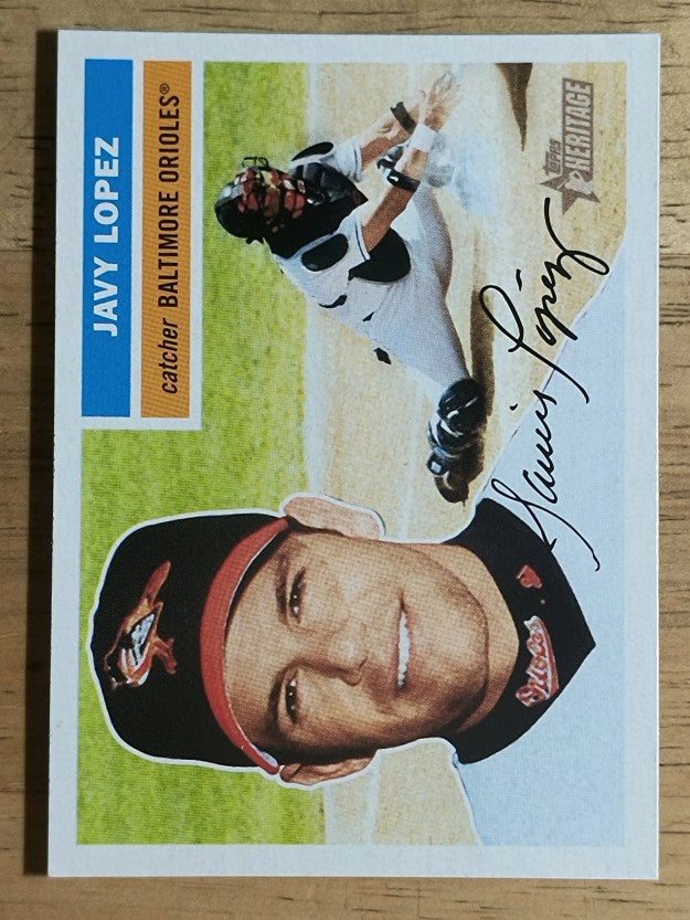 2005 Topps Heritage #464 Javy Lopez SP