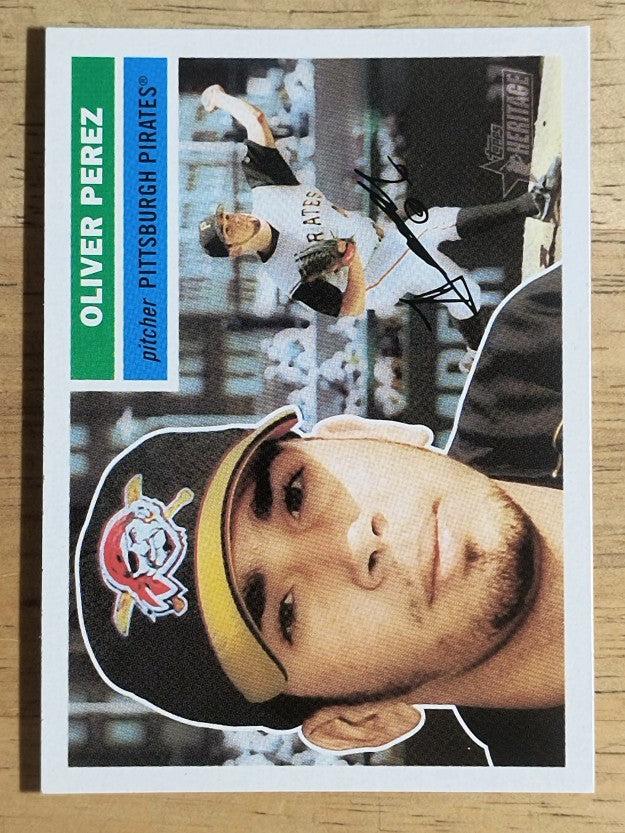 2005 Topps Heritage #148 Oliver Perez