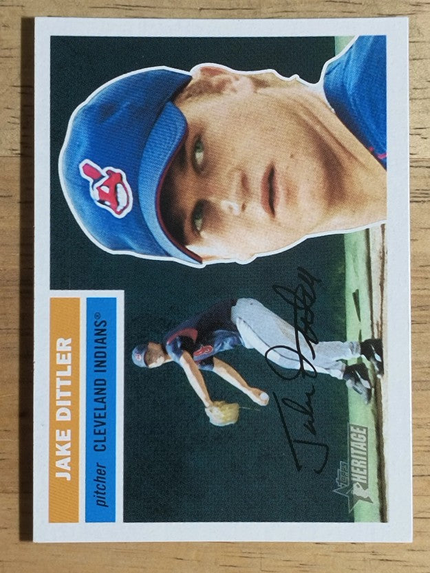 2005 Topps Heritage #140 Jake Dittler