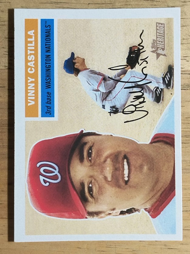 2005 Topps Heritage #139 Vinny Castilla