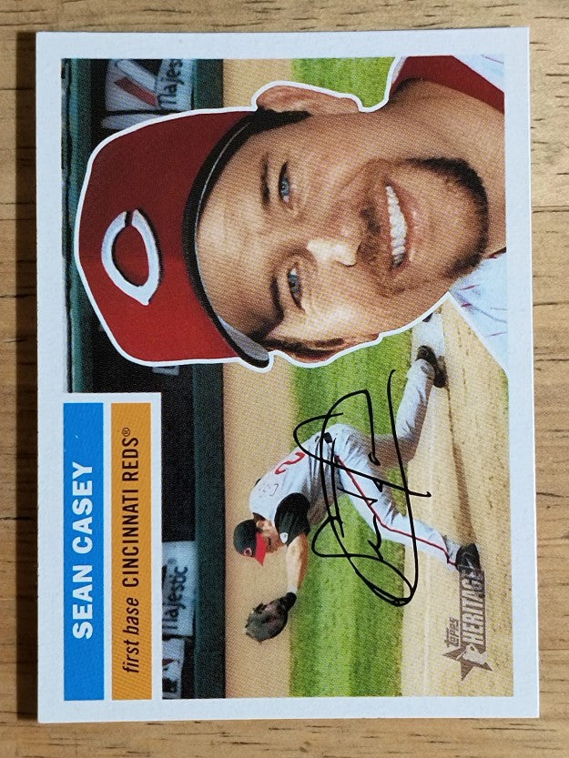 2005 Topps Heritage #126 Sean Casey