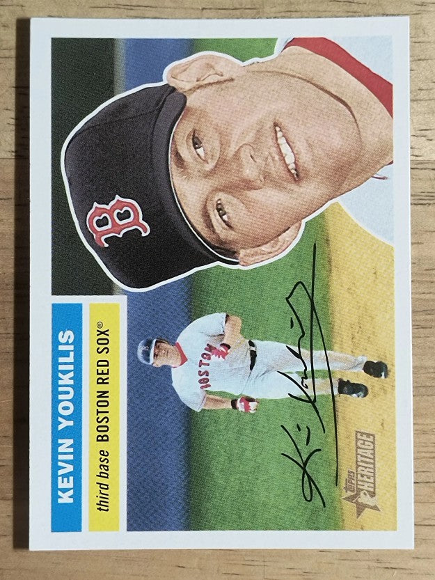 2005 Topps Heritage #36 Kevin Youkilis