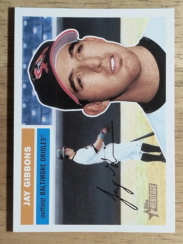 2005 Topps Heritage #35 Jay Gibbons