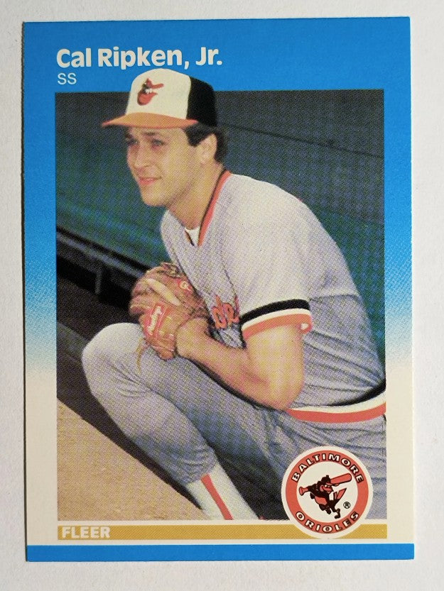1987 Fleer #478 Cal Ripken Jr.