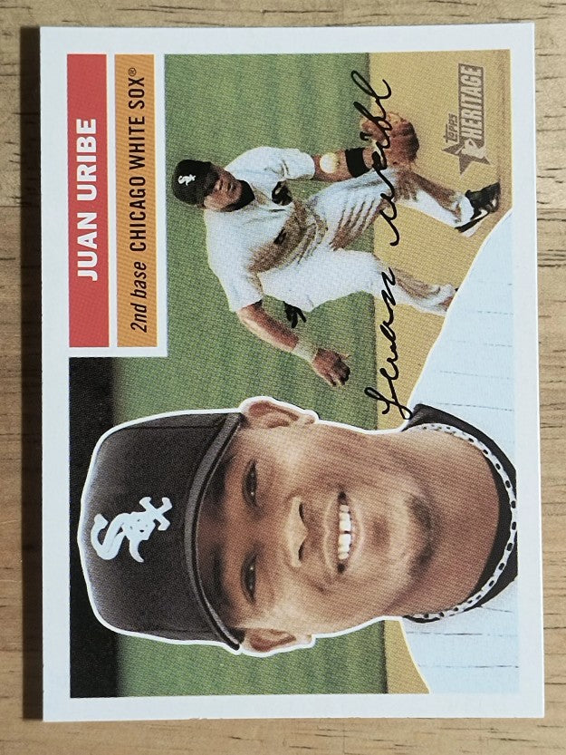 2005 Topps Heritage #19 Juan Uribe