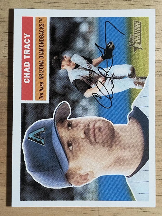 2005 Topps Heritage #13 Chad Tracy