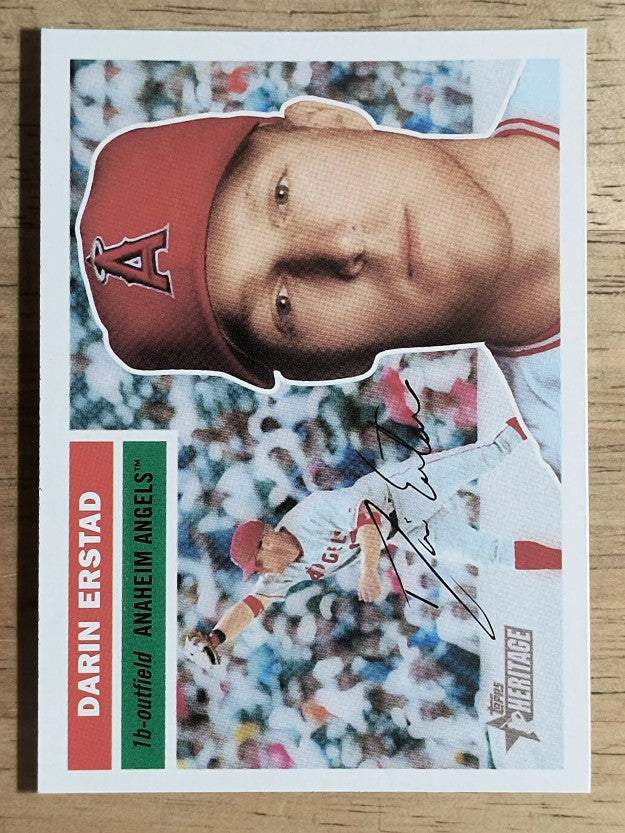 2005 Topps Heritage #12 Darin Erstad