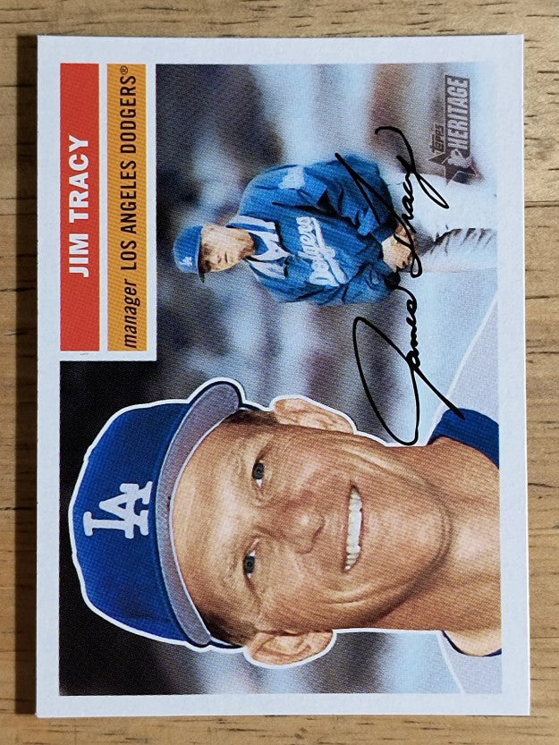 2005 Topps Heritage #8 Jim Tracy MG