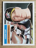 2005 Topps Heritage #6B Jason Bay Yellow Cap SP