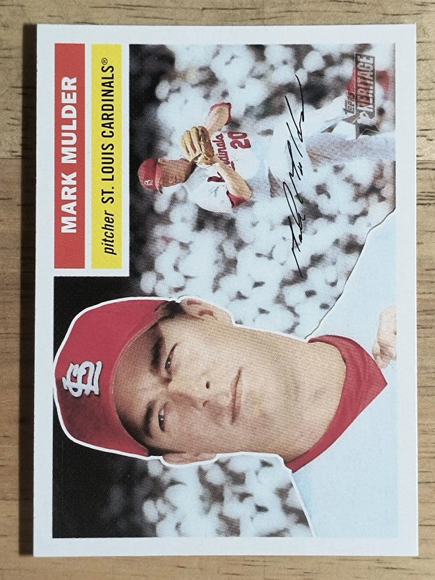2005 Topps Heritage #4 Mark Mulder