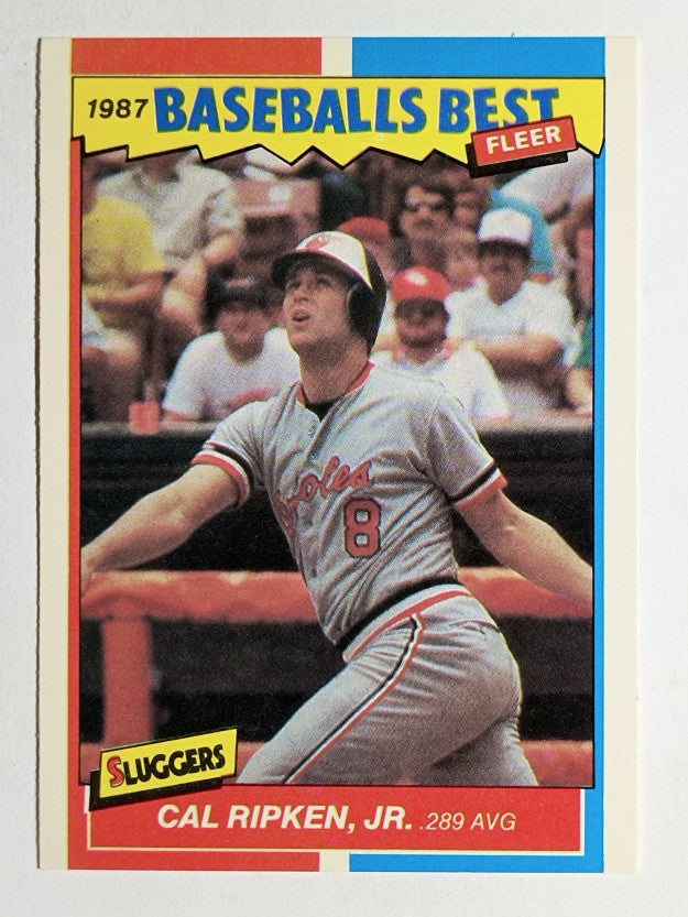1987 Fleer Sluggers/Pitchers #35 Cal Ripken