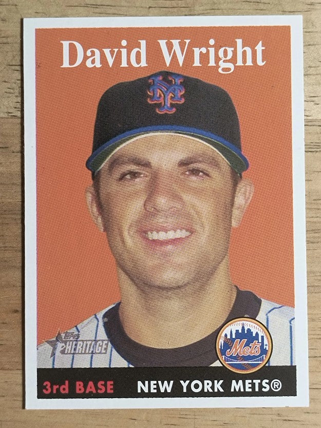 2007 Topps Heritage #92a David Wright