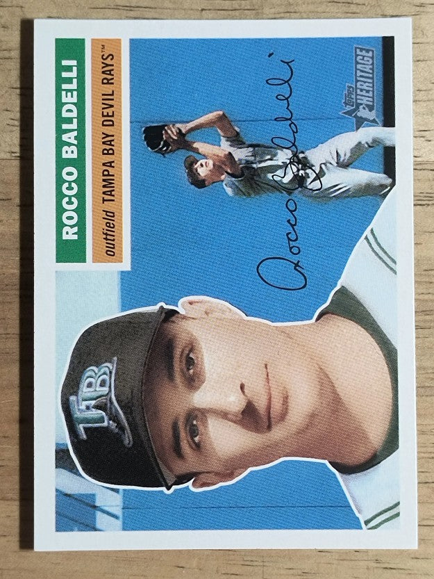 2005 Topps Heritage #97 Rocco Baldelli