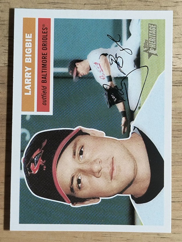 2005 Topps Heritage #94 Larry Bigbie