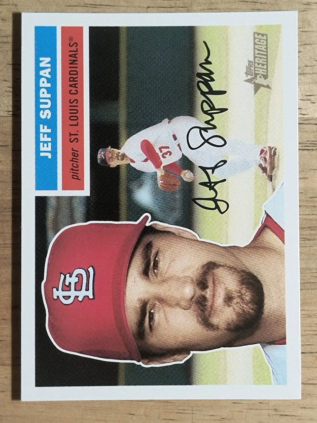 2005 Topps Heritage #86 Jeff Suppan