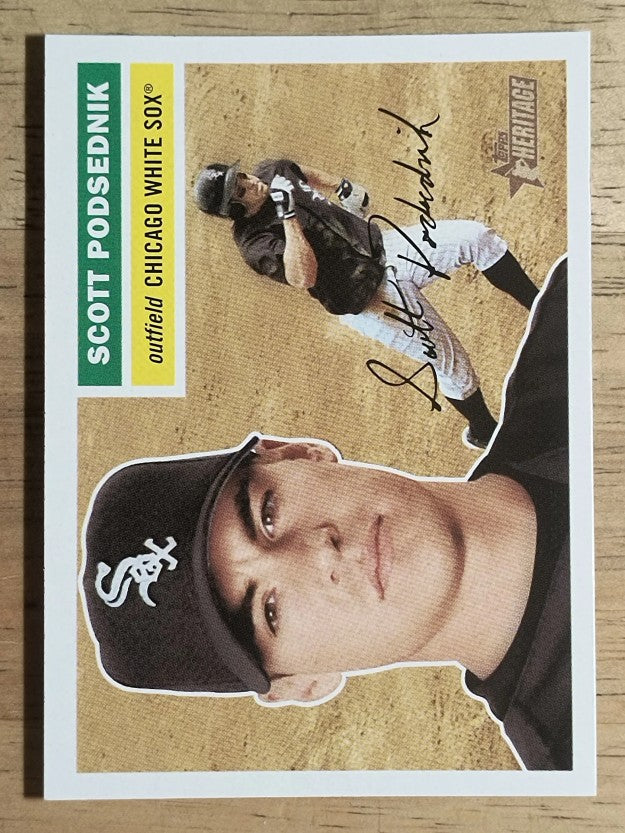 2005 Topps Heritage #84 Scott Podsednik