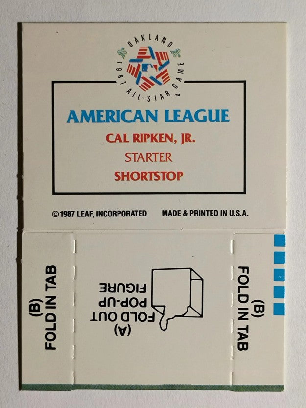 1988 Donruss Pop-Ups #5 Cal Ripken