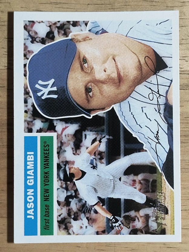 2005 Topps Heritage #80 Jason Giambi