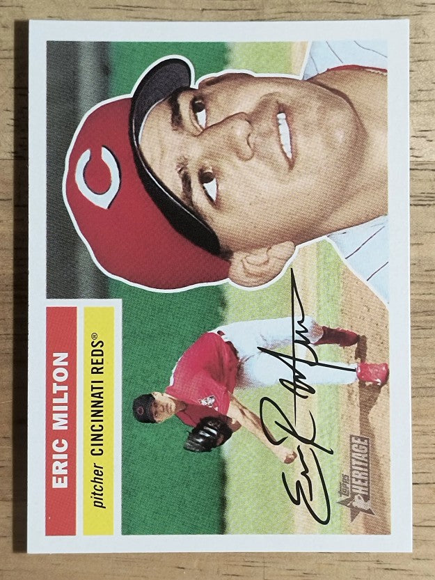 2005 Topps Heritage #76 Eric Milton