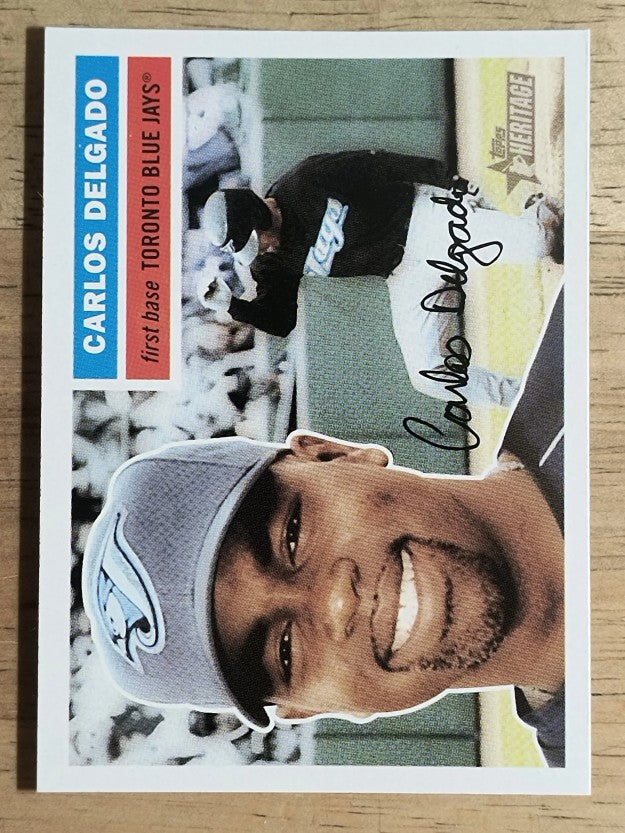 2005 Topps Heritage #75 Carlos Delgado
