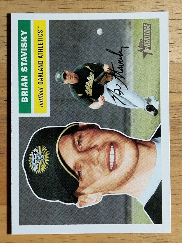 2005 Topps Heritage #64 Brian Stavisky RC
