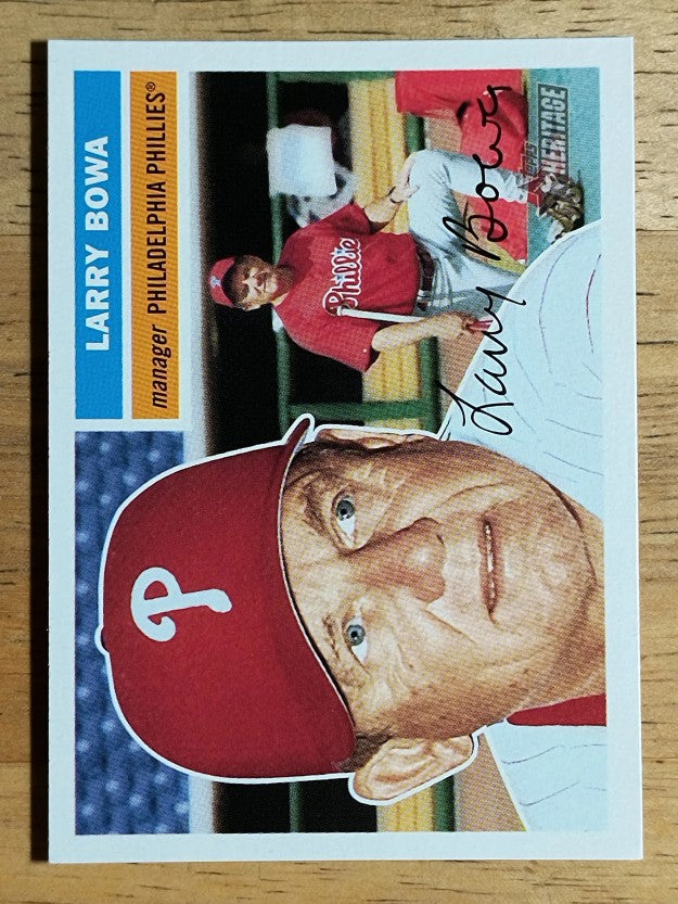 2005 Topps Heritage #60 Larry Bowa MG