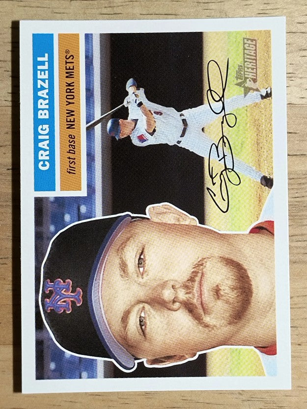 2005 Topps Heritage #284 Craig Brazell