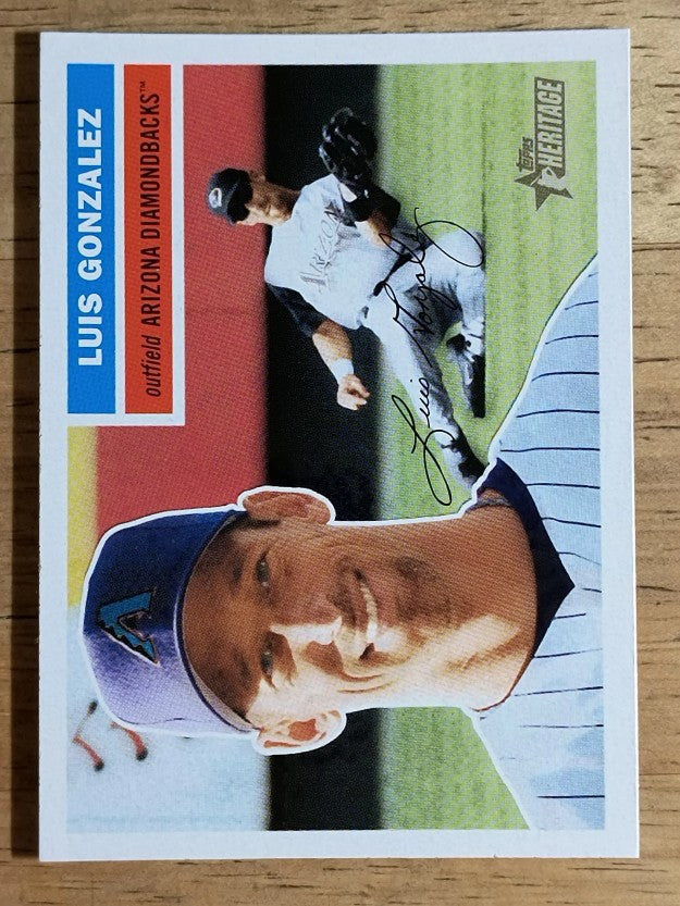 2005 Topps Heritage #271 Luis Gonzalez