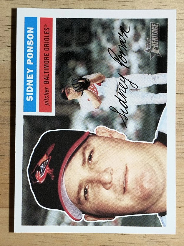 2005 Topps Heritage #269 Sidney Ponson