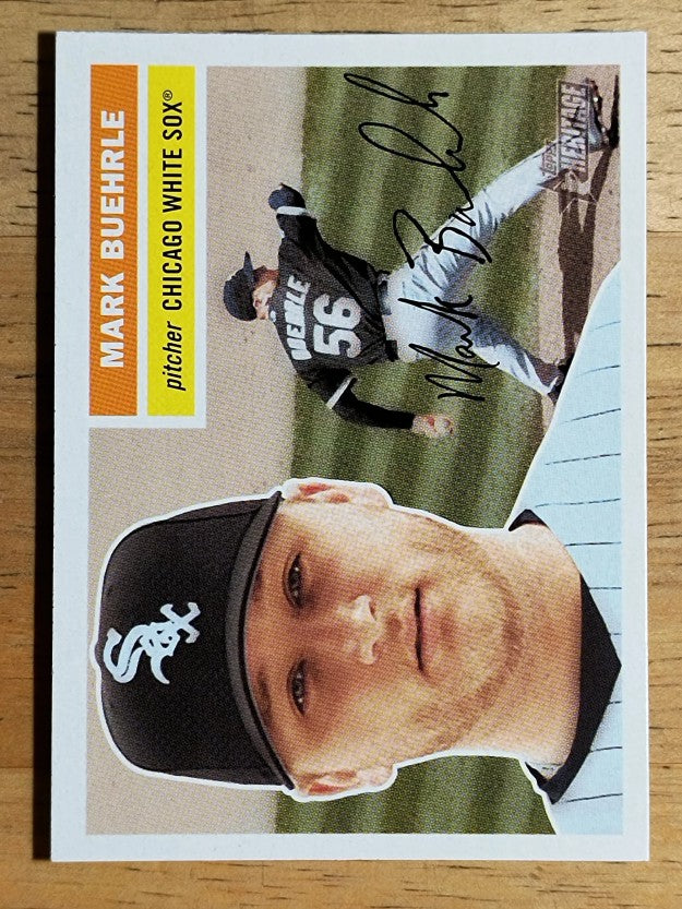 2005 Topps Heritage #266 Mark Buehrle