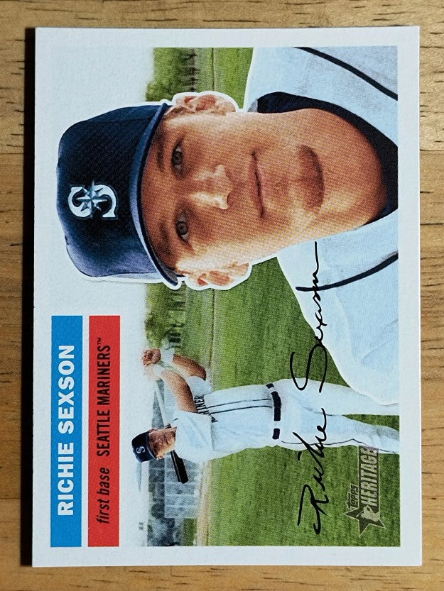 2005 Topps Heritage #52 Richie Sexson