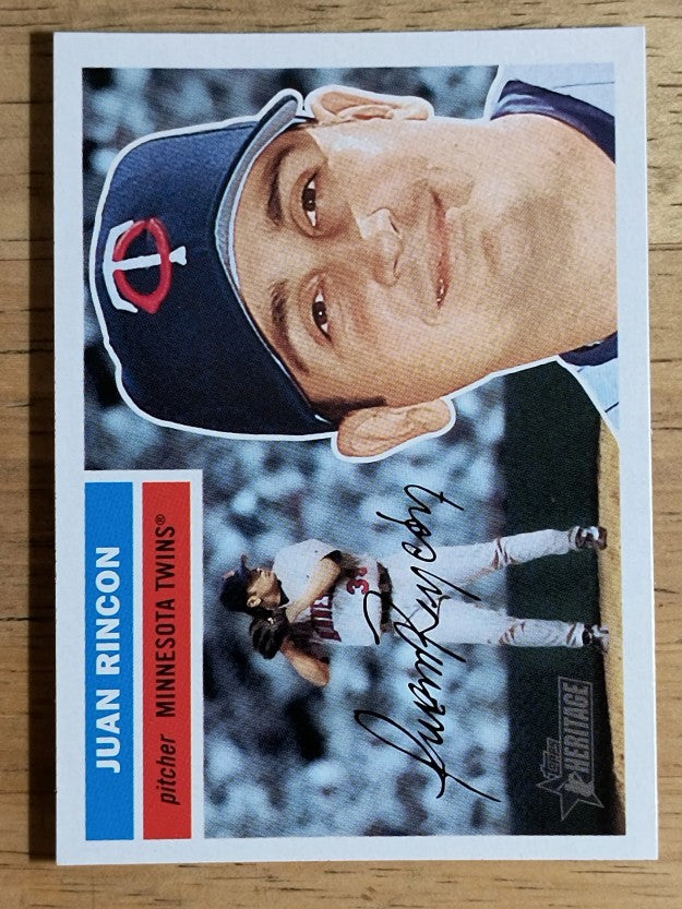 2005 Topps Heritage #49 Juan Rincon