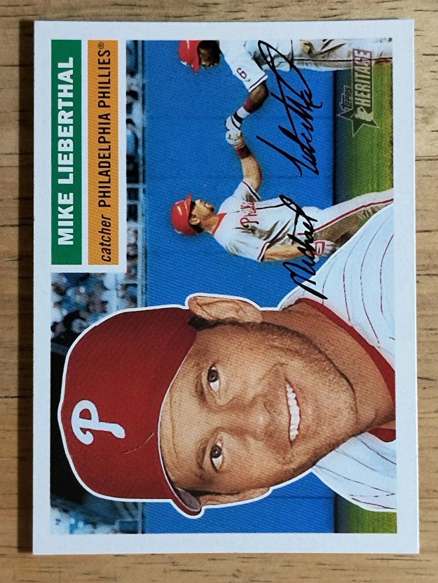 2005 Topps Heritage #46 Mike Lieberthal