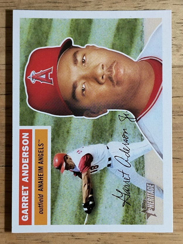 2005 Topps Heritage #40 Garret Anderson
