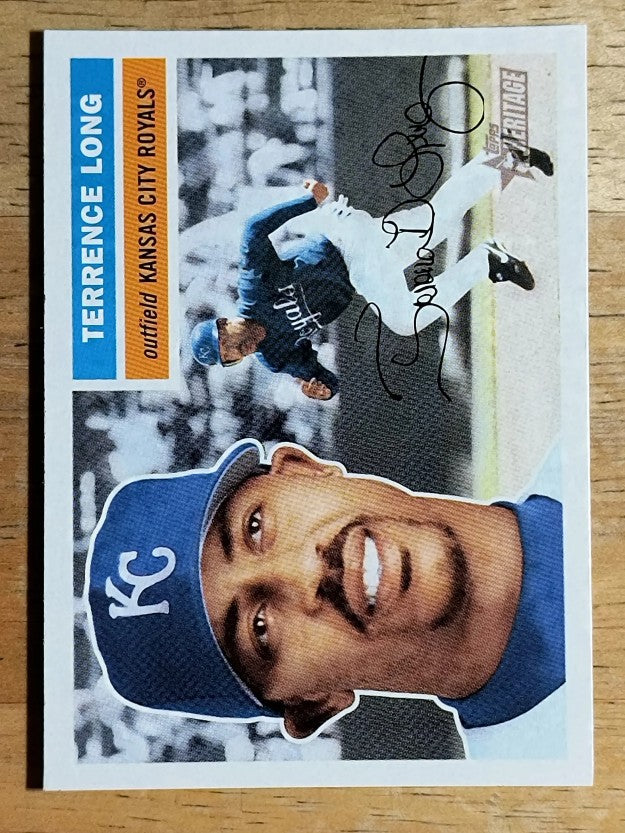 2005 Topps Heritage #38 Terrence Long