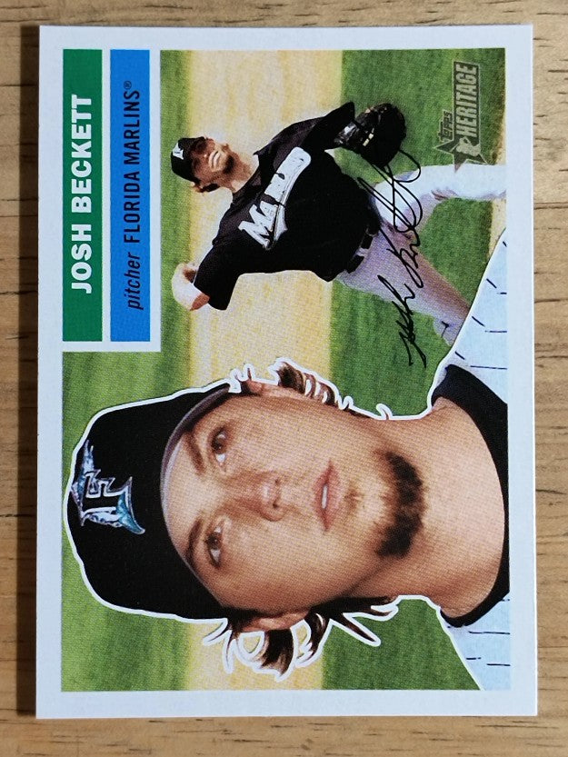 2005 Topps Heritage #228 Josh Beckett